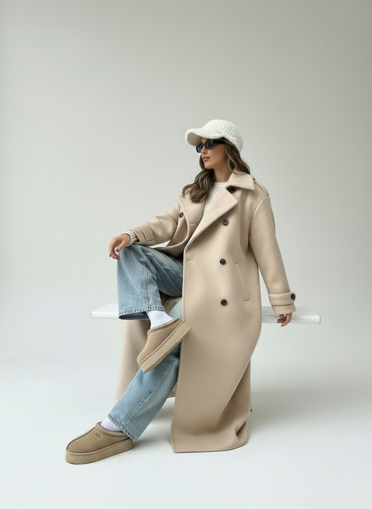 ABRIGO STREET BEIGE | EDICIÓN PREMIUM